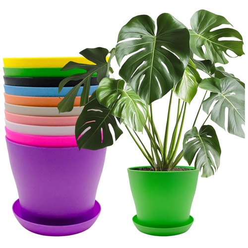 Blumentopf set kunststoff 14cm - set,