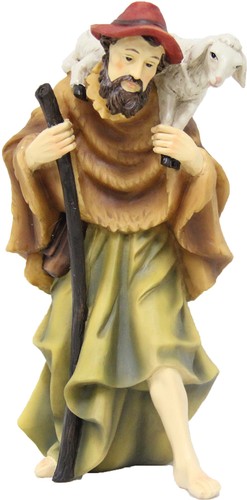 Krippenfiguren schäfer mit - schäfer,