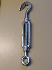 Zwei Große Stahlseilspannhaken WKL M12 verzinkt 4 Stück vorhanden