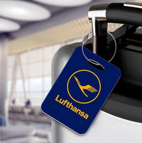 Lufthansa kofferanhänger blau - lufthansa,