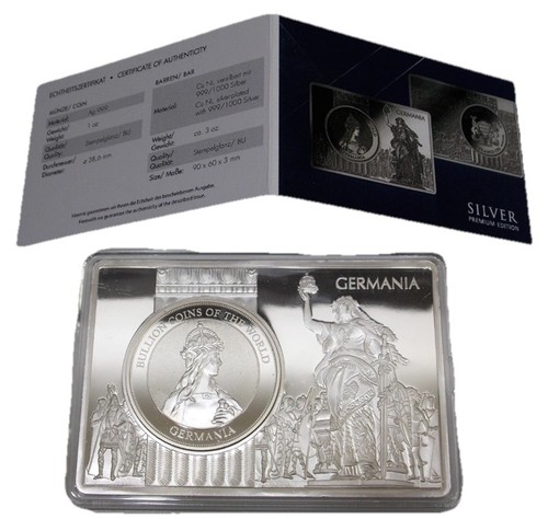 Germania 1 oz silber im - 4,