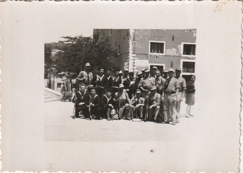 Vintage foto soldaten militär - vintage,