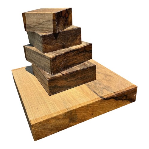Black limba drechselholz - black,