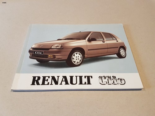 Renault clio owners manual - owners,