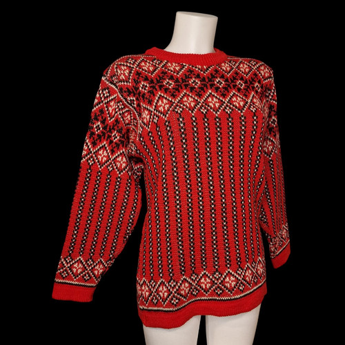 Vintage norwegerpulli pullover - vintage,