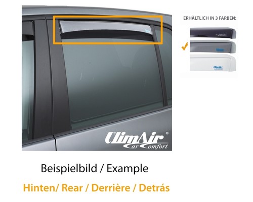Climair windabweiser rauchgrau - climair,