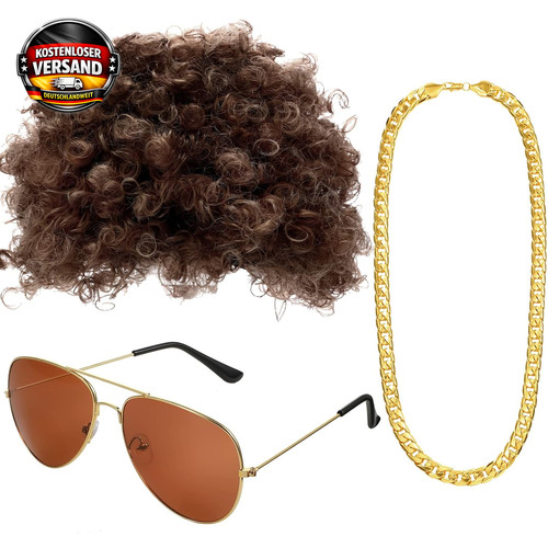 Hippie kostüm set - hippie,