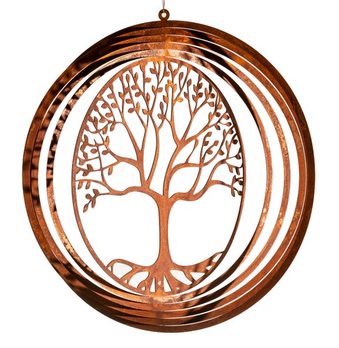 Windspiel spirale baum cm - 26,