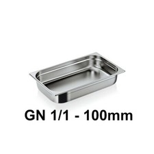 1/1 - 100mm Tief Gastronormbehälter GN Behälter Edelstahl Chafing Dish