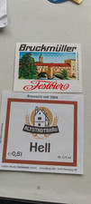 Bieretiketten Brauerei