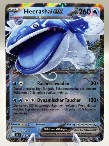 Pokemon karte heerashai - pokemon,
