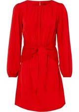 Neu Satin-Kleid Gr. 46