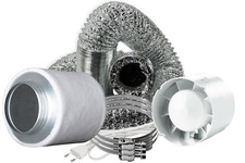 Belüftungsset 100 mm leise