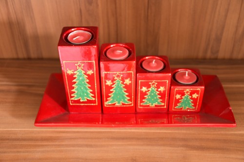 Kerzen set teilig mit - kerzen,