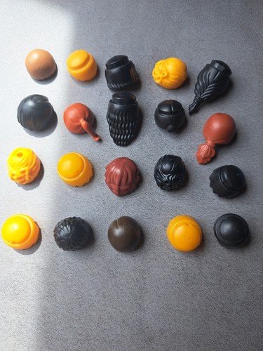 Playmobil zubehör 20x haare - zubehör, |