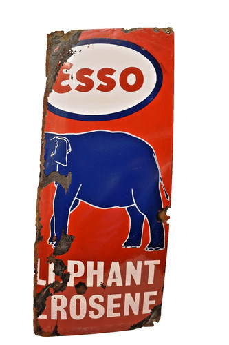 Vintage esso elephant kerosene - vintage,