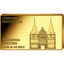 Goldbarren 1/100 Unze