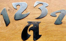 Buchstaben Hausnummern 2 Zoll