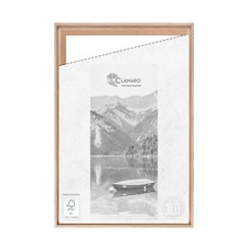 Schattenfugenrahmen Keilrahmen Bilderrahmen für Leinwände | Eiche Hell CLAMARO 