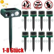 Ultraschall Tiervertreiber Katzenschreck Hundeabwehr Katzenabwehr Maulwurffalle