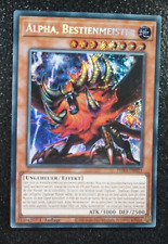 Yugioh ALPHA, BESTIENMEISTER , phra-de023 secret rare deutsch Near Mint !