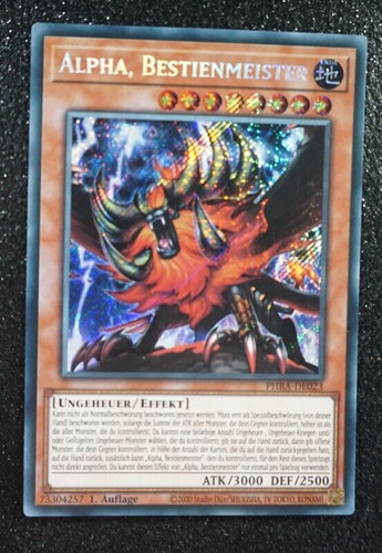 Yugioh alpha bestienmeister - yugioh,