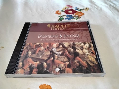 Bach edition inventionen - cd,