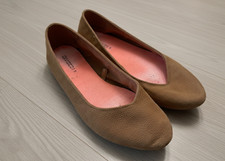 H&M Ballerinas Hellbraun Gr