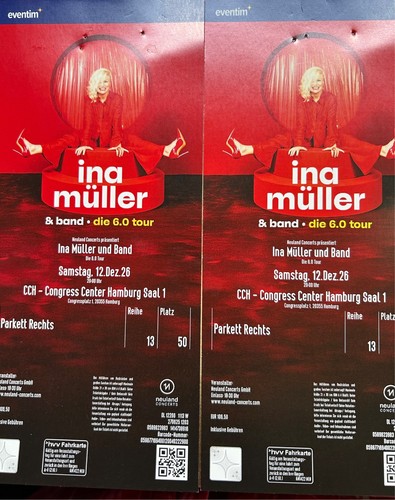 Konzerttickets ina müller - 2,