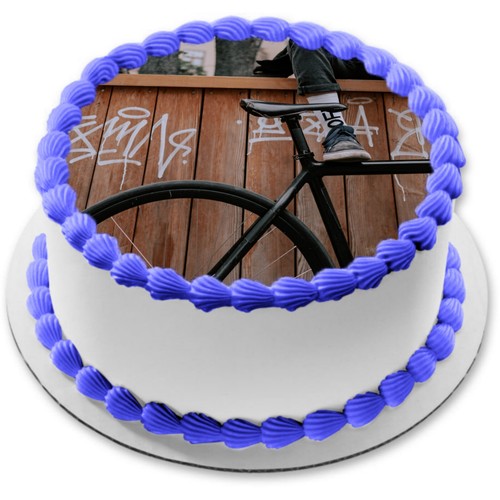Fahrrad eßbar tortenaufleger - eßbar,