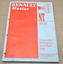 RENAULT Master Kabel Elektrik Elektrische Schaltpläne 1996 Werkstatthandbuch