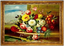 Ölbild BLUMEN Blumenmotive