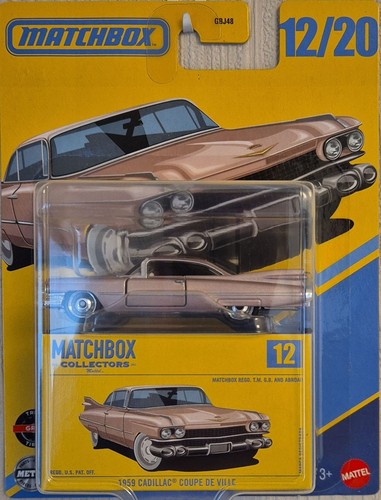 Matchbox 1959 cadillac coupe - 1959,