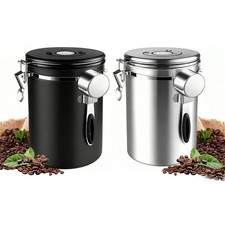 Kaffeedose Edelstahl 1