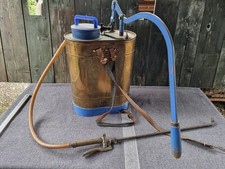 ?LA? Alte GLORIA Messing Spritze Pflanzenspritze Garten Sprühgerät Deko