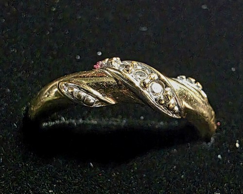 Diamantring 333er 8ct 3 - 333er,