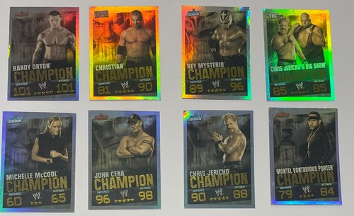 Topps wwe slam - slam, attax