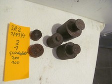 5rostige Gewichte f Küchenwaage Dezimal Waage 1x2kg+1x1kg+1x100g+1x200g SR2111/7