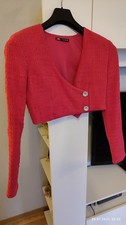 Zara Blazer Pink Damen Mit Glitzer Knöpfe M Damen