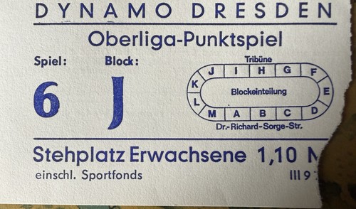 Ddr oberliga dynamo - sg,