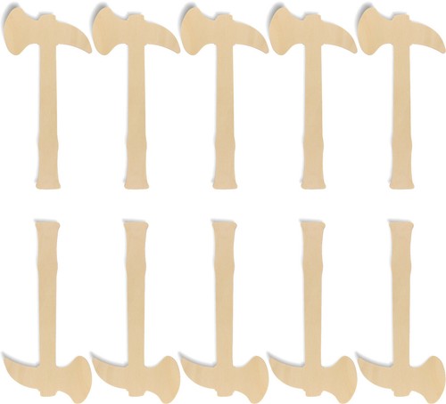 10x tomahawk 3mm birke axt - 10x,
