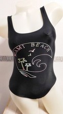 Badeanzug Gr.146 schwarz Miami
