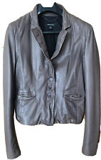 Lederjacke, Nappa „muubaa“, Damen, hellbraun, Größe 38