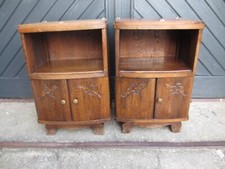 2x Alte Antike Nachttisch