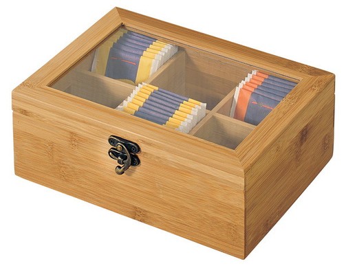 Kesper holz teekiste teebox - holz-teekiste,