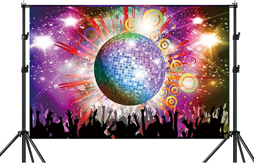 70er-Jahre-Party-Banner