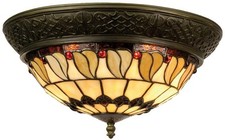 Tiffany Deckenleuchte Ø 38x19