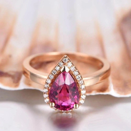 Moissanit rosa rubin - 2,55,