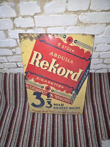 Antikes werbeschild 1920er - werbeschild,