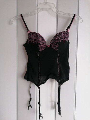 Damen korselett mit strapsen - mit,